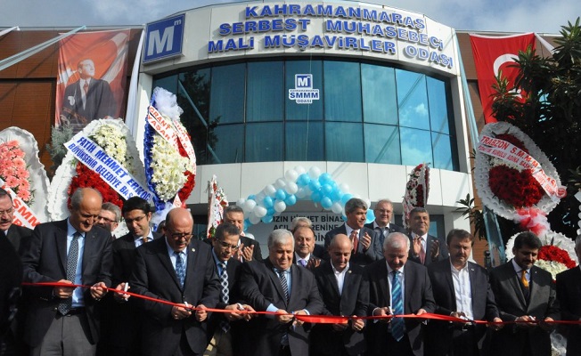 Kahramanmaraş SMMMO Yeni Hizmet Binası Açıldı